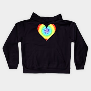 Spider Web Heart V26 Kids Hoodie